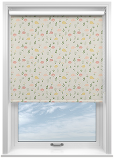 Pastel Hedgehogs, Brights - Roller Blind